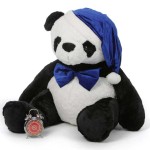 5 Feet Special Christmas Papa Panda Plush Teddy Bear